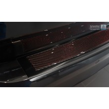 Накладка на задний бампер (карбон) BMW X3 F25 FL (2014-)